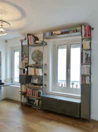 Bibliothèque Composable sur Mesure en Métal et Chêne "LILAS"