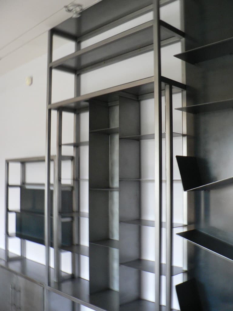 Bibliothèque sur Mesure en Métal "XXL ARGENT"