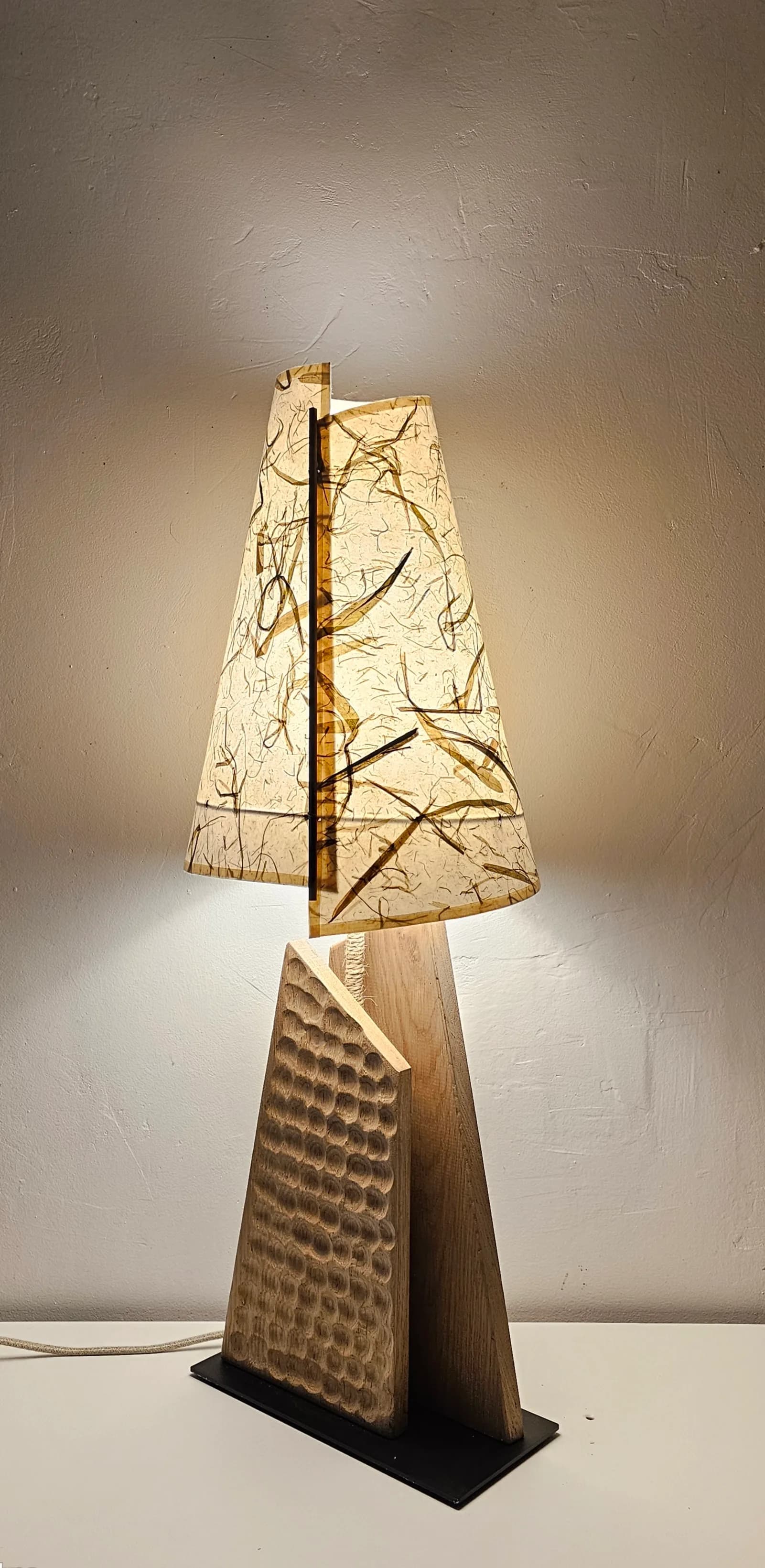 lampe alma chene abj papier