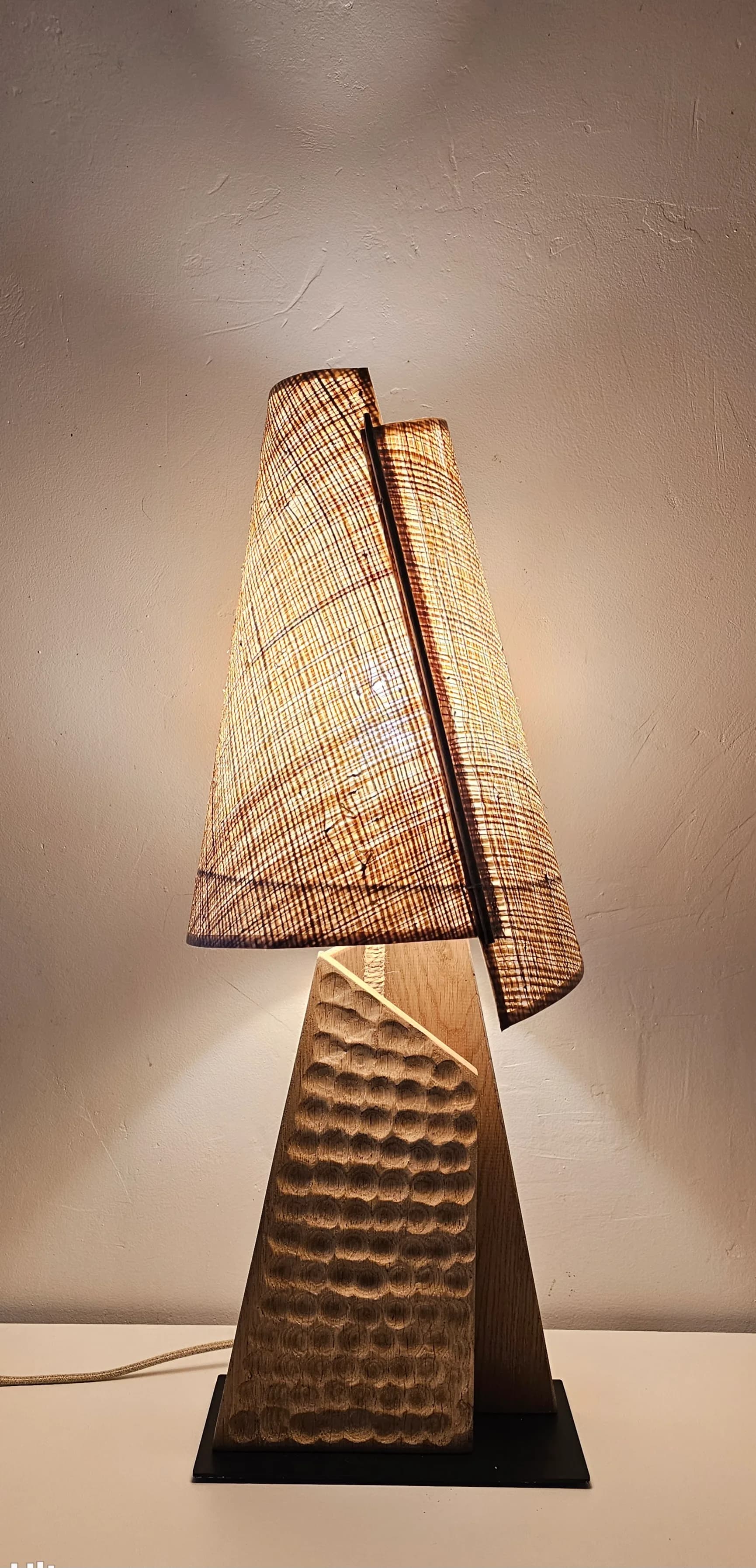 lampe alma chene abj rabane