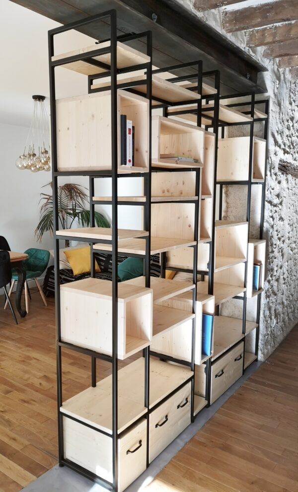 Bibliothèque séparation de pièces "BOXES BOOKS" – Image 3