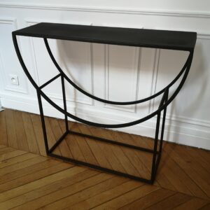 Console contemporaine "MELANIE" en métal