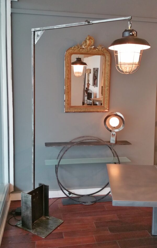 Lampadaire en Métal Style Loft