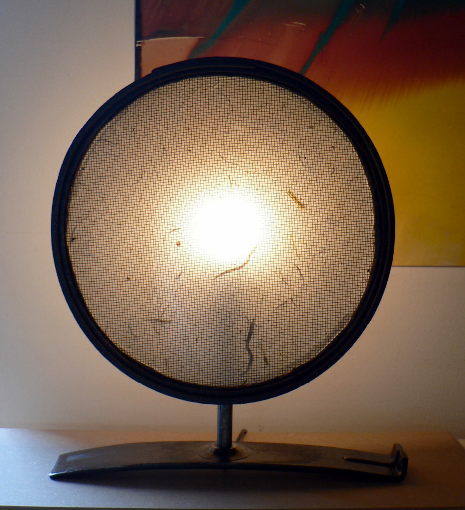 Lampe "TAMIS" Ronde sur Mesure
