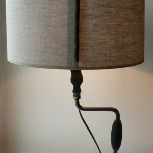 Lampe Éco-Design en Métal et Lin "DOMINIQUE de Villebrequin"
