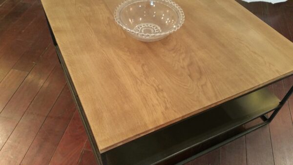 Table basse carre double plateau "WOOD" – Image 5