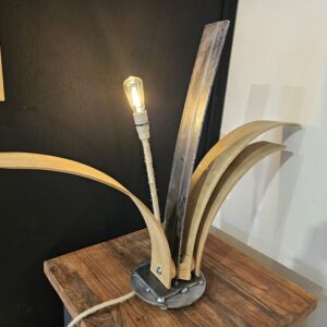 Lampe recup "NÉNUPHAR "