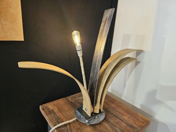 Lampe recup "NÉNUPHAR "